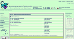 Desktop Screenshot of familienmedizin-bremen.de